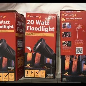 Malibu 20 Watt MR16 Halogen Outdoor Flood Light